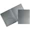 JAM Paper Heavy Duty Plastic 2-Pocket Folders, 6ct.